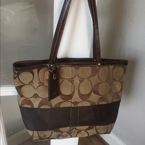 Brown Coach purse